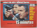 15 MINUTES Cinema Quad Movie Poster