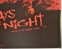 30 DAYS OF NIGHT (Bottom Right) Cinema Quad Movie Poster