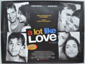 A LOT LIKE LOVE Cinema Quad Movie Poster