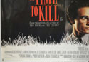 A TIME TO KILL (Bottom Left) Cinema Quad Movie Poster