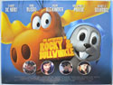 THE ADVENTURES OF ROCKY AND BULLWINKLE Cinema Quad Movie Poster