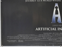 A.I. (Bottom Left) Cinema Quad Movie Poster