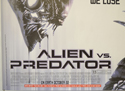 ALIEN VS PREDATOR (Bottom Left) Cinema Quad Movie Poster