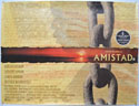 AMISTAD Cinema Quad Movie Poster