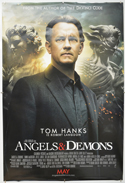 Angels And Demons Cinema One Sheet Movie Poster