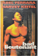 Bad Lieutenant Cinema One Sheet Movie Poster