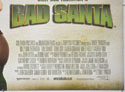 BAD SANTA (Bottom Right) Cinema Quad Movie Poster