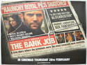 THE BANK JOB Cinema Quad Movie Poster