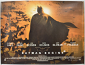 BATMAN BEGINS Cinema Quad Movie Poster