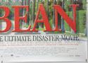BEAN : THE ULTIMATE DISASTER MOVIE (Bottom Right) Cinema Quad Movie Poster