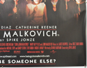 BEING JOHN MALKOVICH (Bottom Right) Cinema Quad Movie Poster