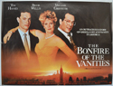 BONFIRE OF THE VANITIES Cinema Quad Movie Poster