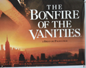 THE BONFIRE OF THE VANITIES (Bottom Right) Cinema Quad Movie Poster