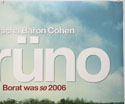BRUNO (Top Right) Cinema Quad Movie Poster