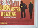 BURN AFTER READING (Bottom Right) Cinema Quad Movie Poster