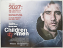 CHILDREN OF MEN Cinema Quad Movie Poster