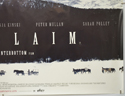 THE CLAIM (Bottom Right) Cinema Quad Movie Poster