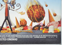 CLOUDY WITH A CHANCE OF MEATBALLS (Bottom Right) Cinema Quad Movie Poster