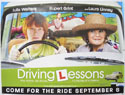 DRIVING LESSONS Cinema Quad Movie Poster