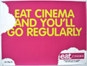 EAT CINEMA <p><i> (TV Channel Advertising Poster) </i></p>