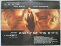 ENEMY OF THE STATE Cinema Quad Movie Poster