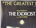 THE EXORCIST (Top Left) Cinema Quad Movie Poster