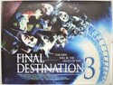 FINAL DESTINATION 3 Cinema Quad Movie Poster