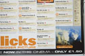 FLICKS JANUARY 2000 (Bottom Right) Cinema Quad Movie Poster