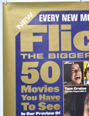 FLICKS MARCH 2000 (Top Left) Cinema A1 Movie Poster