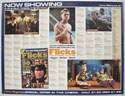 FLICKS MARCH 2000 Cinema Quad Movie Poster