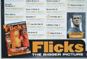 FLICKS SEPTEMBER 1999 (Bottom Left) Cinema Quad Movie Poster