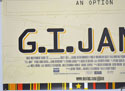 G.I. JANE (Bottom Left) Cinema Quad Movie Poster
