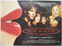 GOSSIP Cinema Quad Movie Poster