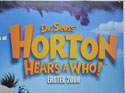 DR. SEUSS’ HORTON HEARS A WHO (Top Right) Cinema Quad Movie Poster