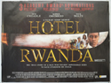 HOTEL RWANDA Cinema Quad Movie Poster