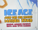 ICE AGE (Bottom Right) Cinema Quad Movie Poster