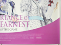 THE IMPORTANCE OF BEING EARNEST (Bottom Right) Cinema Quad Movie Poster