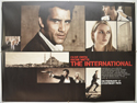THE INTERNATIONAL Cinema Quad Movie Poster