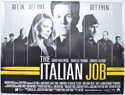 THE ITALIAN JOB Cinema Quad Movie Poster
