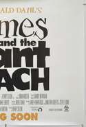 JAMES AND THE GIANT PEACH (Bottom Right) Cinema One Sheet Movie Poster