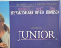 JUNIOR (Top Right) Cinema Quad Movie Poster