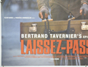 LAISSEZ-PASSER (Bottom Left) Cinema Quad Movie Poster