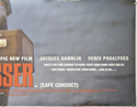 LAISSEZ-PASSER (Bottom Right) Cinema Quad Movie Poster