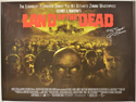 LAND OF THE DEAD Cinema Quad Movie Poster