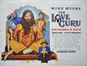 THE LOVE GURU Cinema Quad Movie Poster