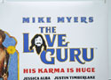THE LOVE GURU (Top Right) Cinema Quad Movie Poster
