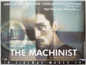 THE MACHINIST Cinema Quad Movie Poster