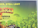 MADAGASCAR 2 - ESCAPE 2 AFRICA (Top Right) Cinema Quad Movie Poster