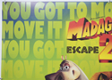 MADAGASCAR 2 - ESCAPE 2 AFRICA (Top Left) Cinema Quad Movie Poster