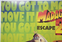 MADAGASCAR 2 - ESCAPE 2 AFRICA (Top Left) Cinema Quad Movie Poster